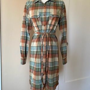 Pendleton Shirt Dress